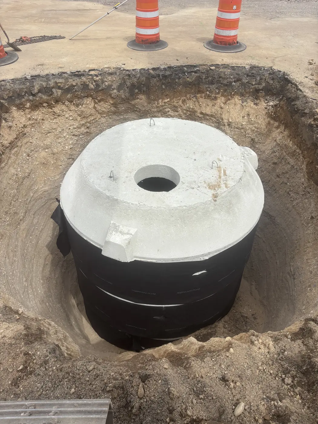 New cesspool installation with compaction — Rapid Response Long Island